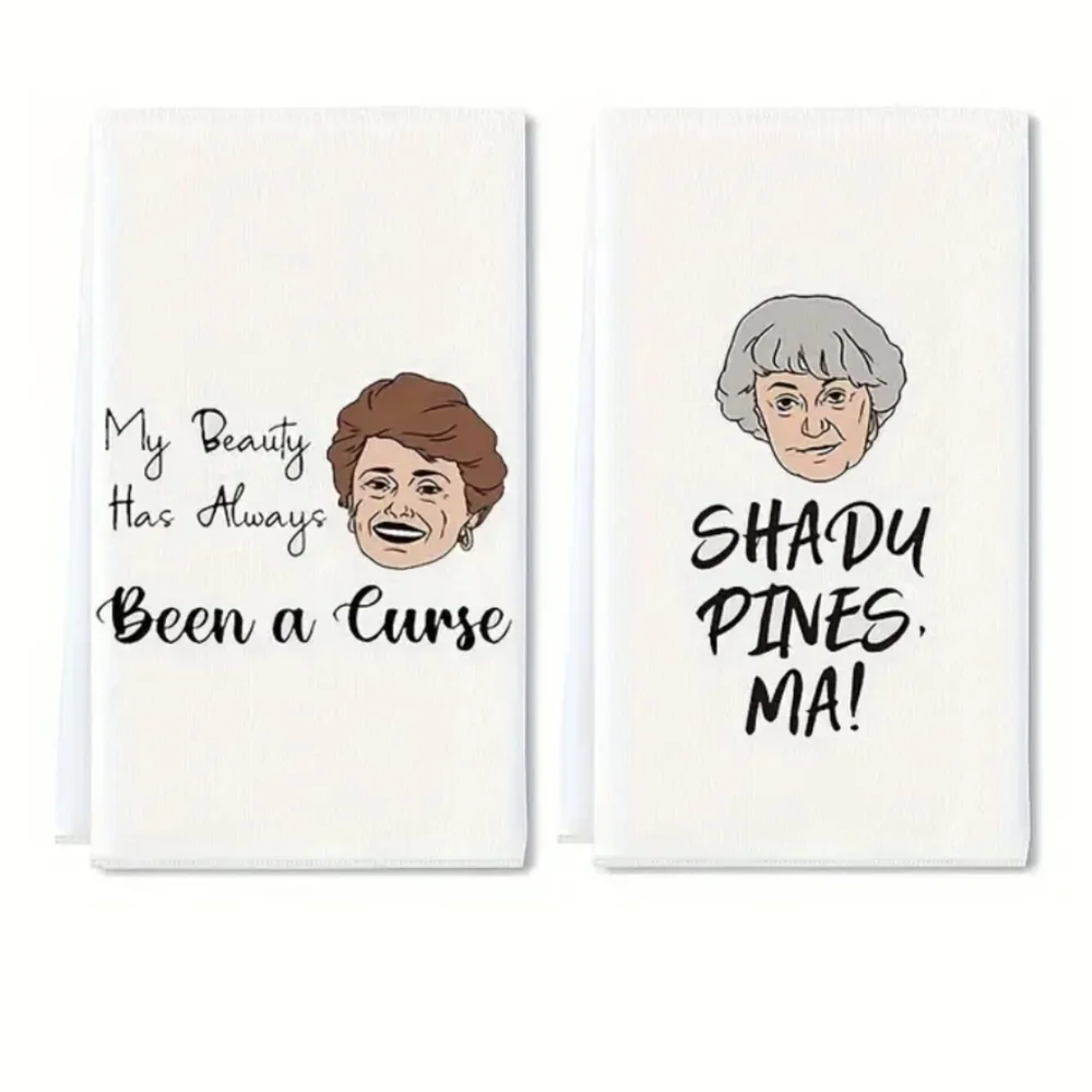 Golden Girls 4 Pack of Kitchen Towels